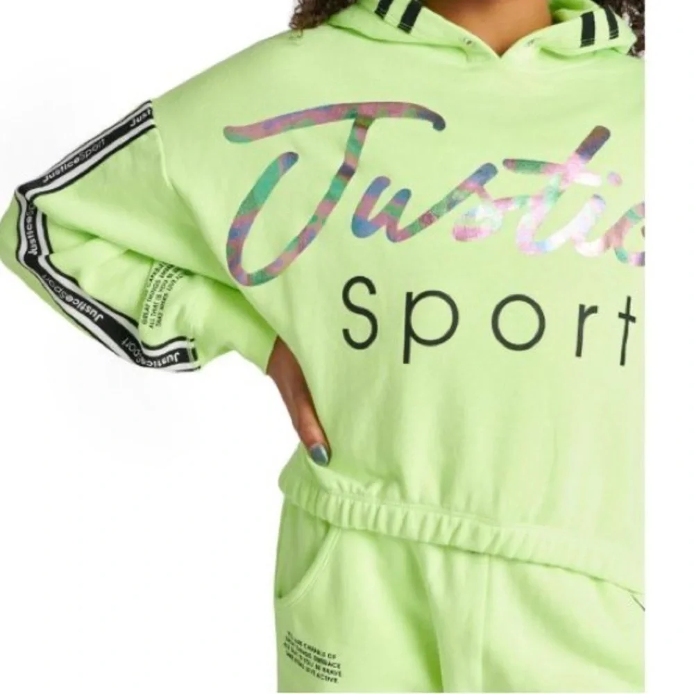 Girl’s Justice Hoodie, size 10, NEW!